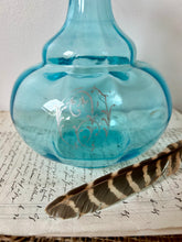 Load image into Gallery viewer, Turquoise French Glass Vase
