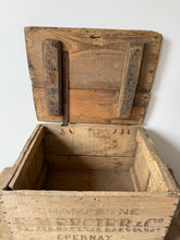 Load image into Gallery viewer, French Antique Wooden Champagne Crate
