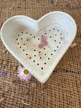 Load image into Gallery viewer, Gorgeous French Ironstone Heart Faisselle

