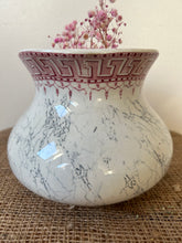 Load image into Gallery viewer, French Tubby Pink and Marble Effect Jug
