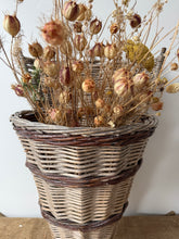 Load image into Gallery viewer, French Vintage Wicker Harvesting Basket
