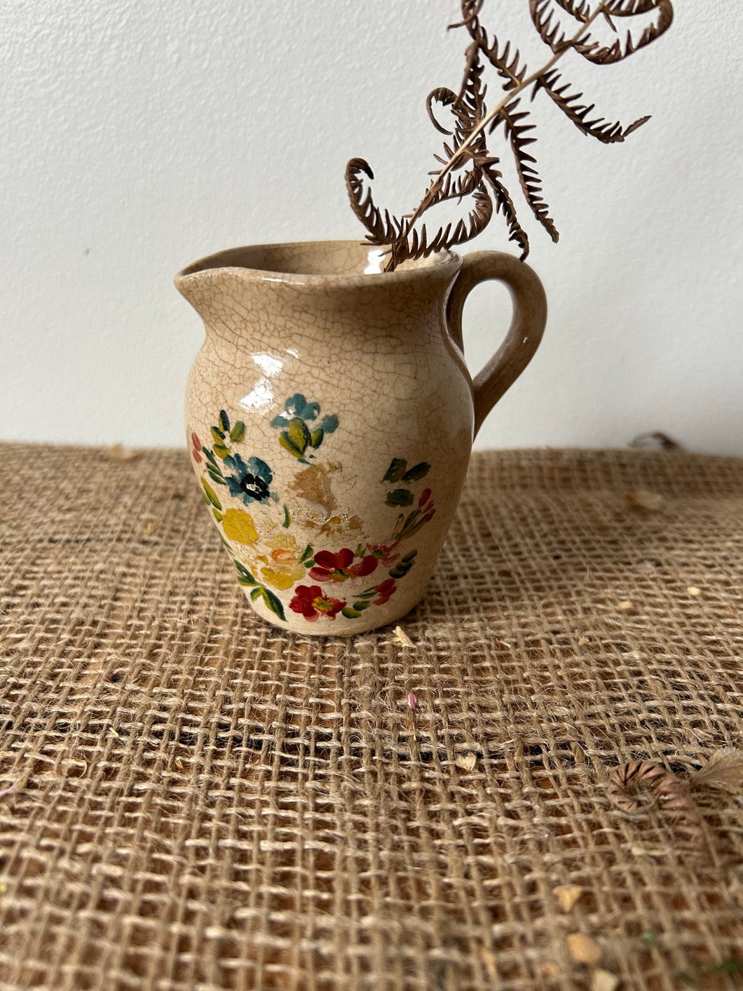 Cute Autumnal Buttery Jug