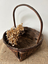 Load image into Gallery viewer, French Chestnut Wood Woven Basket
