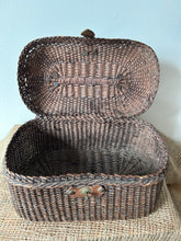 Load image into Gallery viewer, French Handled Wicker Basket
