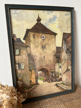 Load image into Gallery viewer, Framed French Vintage Artwork
