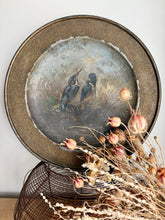 Load image into Gallery viewer, French Handpainted Kingfisher Concave Charger
