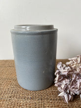 Load image into Gallery viewer, Blue Grey French Stoneware Pot
