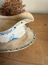 Load image into Gallery viewer, French Buttery Blue Art Deco Sauciere
