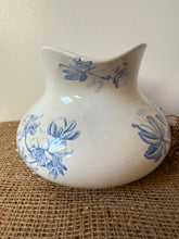 Load image into Gallery viewer, French Vintage Blue and White Tubby Jug
