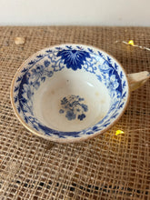 Load image into Gallery viewer, Pretty Blue and White Transferware Teacup
