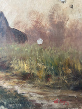 Load image into Gallery viewer, Rustic Countryside Neutral Oil on Canvas
