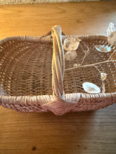 Load image into Gallery viewer, French Bleached Wicker Foraging Basket
