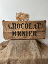 Load image into Gallery viewer, Large Chocolat Menier Crate
