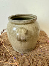 Load image into Gallery viewer, French Vintage Earred Confit Pot
