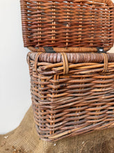 Load image into Gallery viewer, French Vintage Wicker Basket
