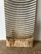 Load image into Gallery viewer, Bleached Wooden Vintage Washboard
