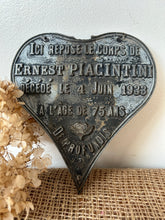 Load image into Gallery viewer, Rustic French Memorial Plaque
