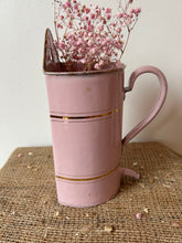 Load image into Gallery viewer, French Pink Enamel Spouted Jug
