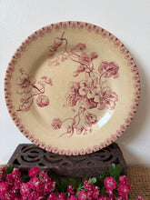 Load image into Gallery viewer, French Buttery Pink Transferware Plate
