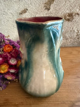 Load image into Gallery viewer, Beautiful Barbotine French Majolica Floral Jug
