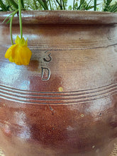 Load image into Gallery viewer, Large French Button Earred Confit Pot

