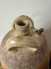 Load image into Gallery viewer, Elegant French Rustic Stoneware Oil Jar
