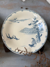 Load image into Gallery viewer, French Vintage Blue Birds Raised Compote
