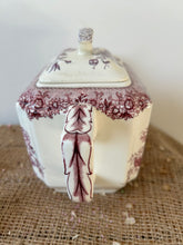 Load image into Gallery viewer, Vintage Purple Transferware Teapot
