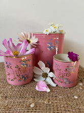 Load image into Gallery viewer, Lovely Set of 3 Pink St Uze Canisters
