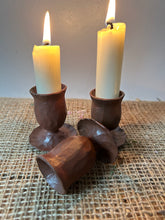 Load image into Gallery viewer, Rustic Metal Candle Holders
