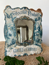 Load image into Gallery viewer, Vintage French Chocolat Advertising Mirror
