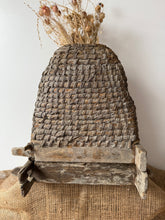 Load image into Gallery viewer, Antique French Handmade Natural Bee Skep
