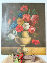 Load image into Gallery viewer, Stunning French Floral Oil on Canvas
