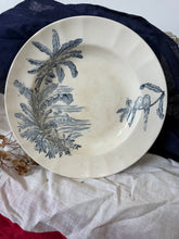 Load image into Gallery viewer, French Ironstone Birds Transferware Dish

