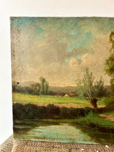 Load image into Gallery viewer, French Countryside Rural Scene Oil on Canvas
