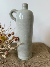 Load image into Gallery viewer, French Vintage Tall Stoneware Bottle
