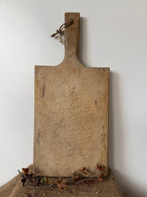 Load image into Gallery viewer, French Bleached Wooden Vintage Cutting Board
