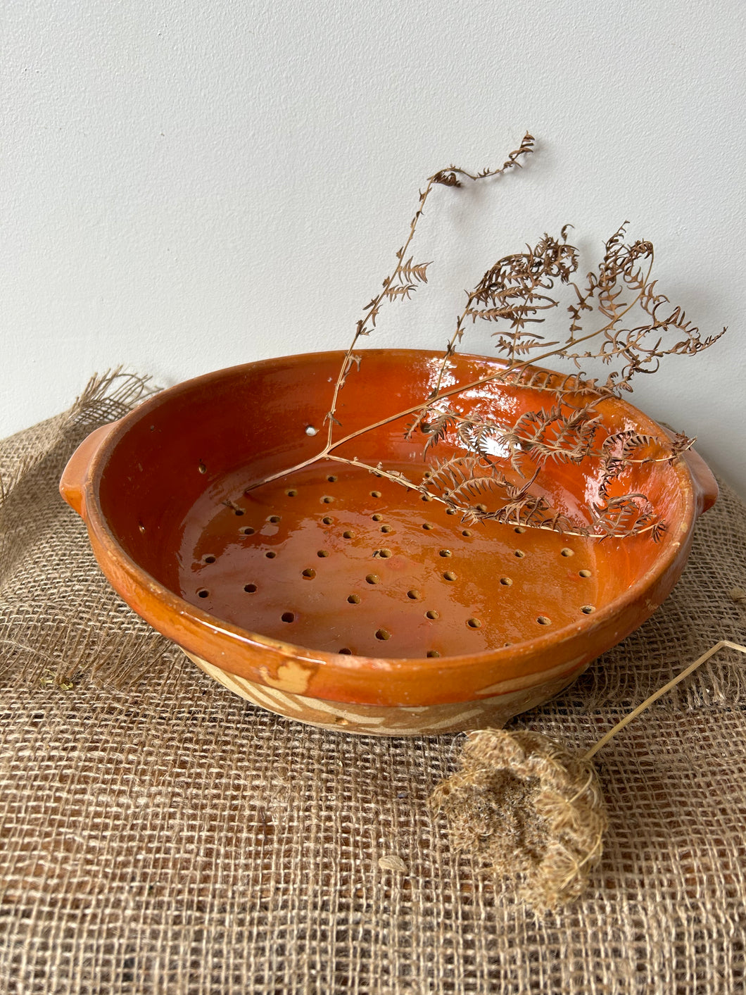 Terracotta French Berry Strainer