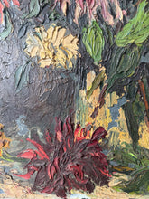 Load image into Gallery viewer, Stunning Antique French Floral Oil Painting
