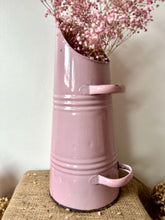 Load image into Gallery viewer, Pink Enamel Scuttle
