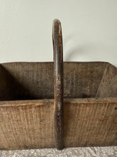 Load image into Gallery viewer, French Vintage Wooden Trug
