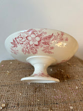 Load image into Gallery viewer, Pretty Pink Transferware Raised Plate
