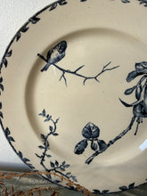 Load image into Gallery viewer, French Dark Blue Ironstone Plate
