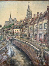 Load image into Gallery viewer, Amiens Vintage Oil on Canvas
