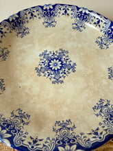 Load image into Gallery viewer, French Vintage Pretty Blue Compote
