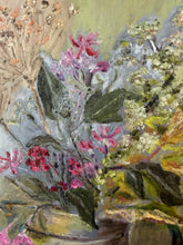 Load image into Gallery viewer, French Bright Floral Oil on Board
