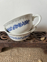 Load image into Gallery viewer, Pair of French Blue and White Cups
