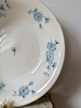 Load image into Gallery viewer, French Large Vintage Daisy Ironstone Bowl
