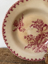 Load image into Gallery viewer, French Gien Chandon Pink Discoloured Antique Dishes
