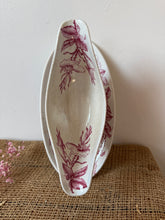 Load image into Gallery viewer, French Pink Transferware Saucier
